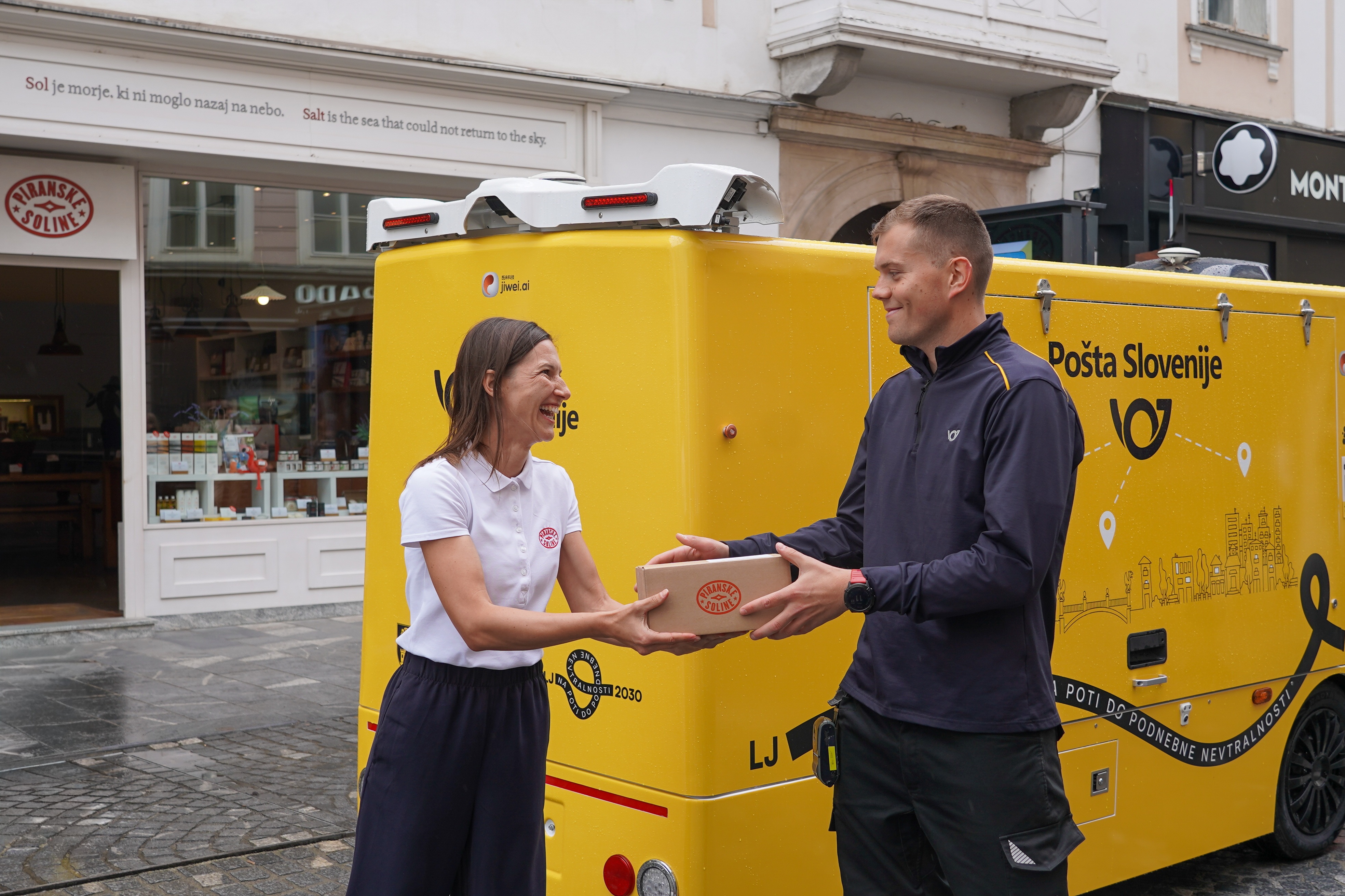 RoboVan for urban delivery