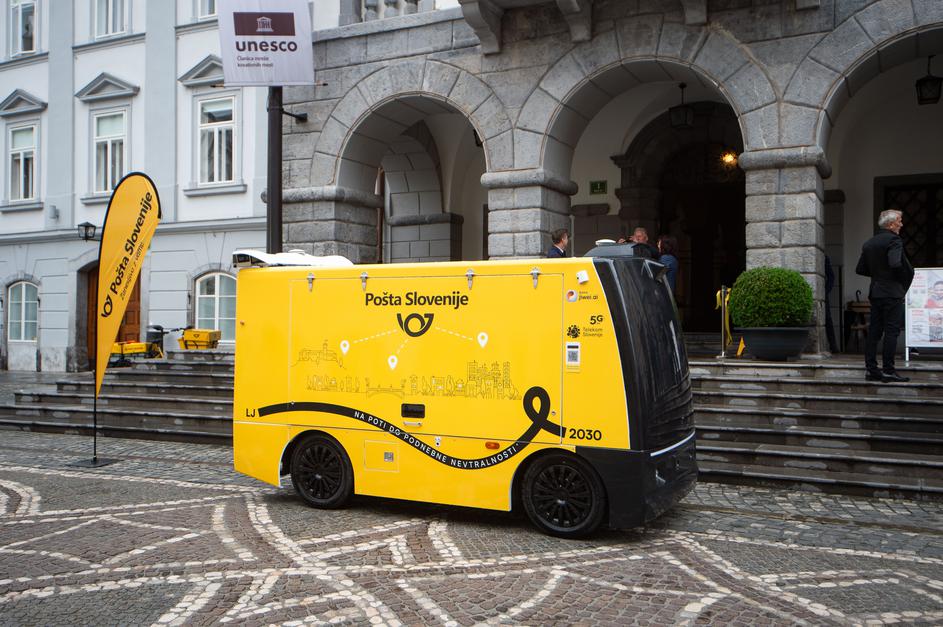 RoboVan project presentation in Ljubljana